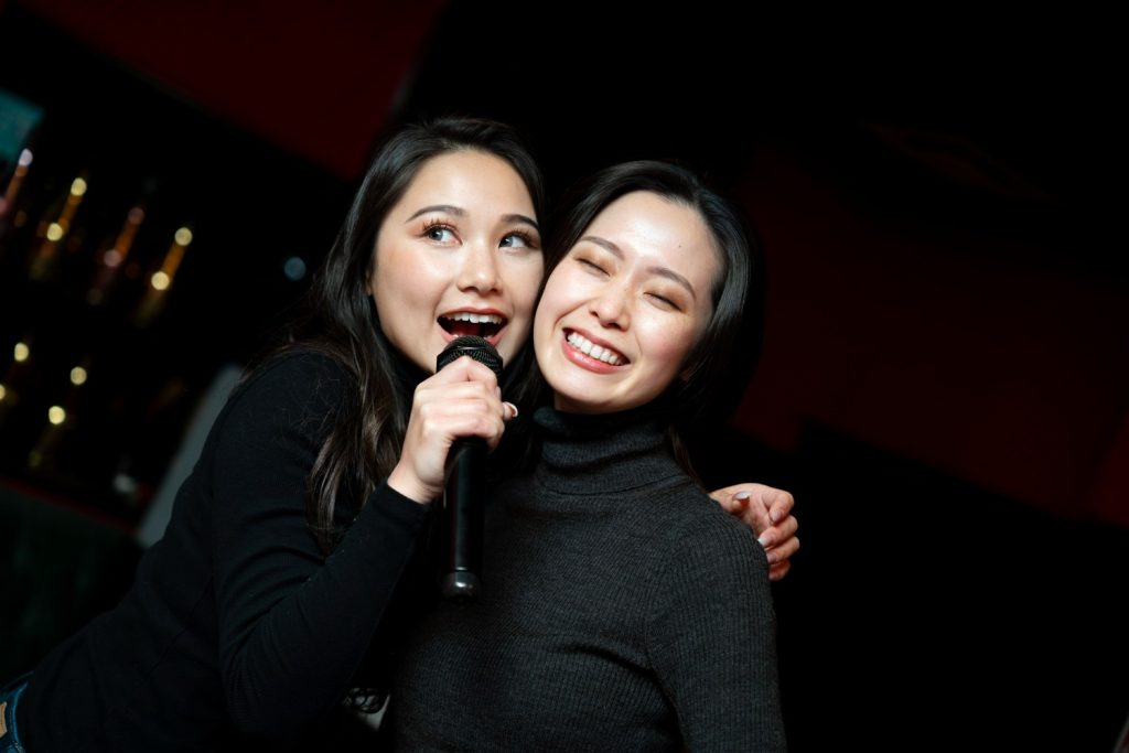 Makati Karaoke Lounge Dubai private karaoke room with premium sound and party lights